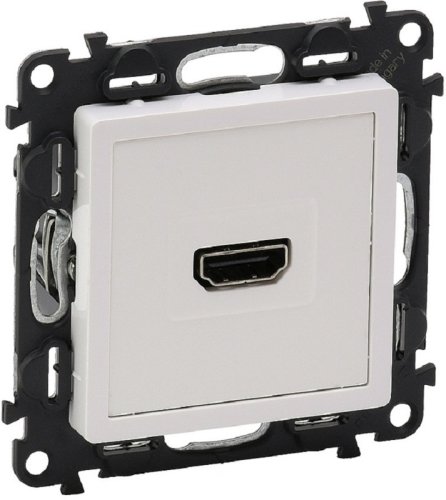 Розетка HDMI без рамки Legrand Valena Life 1-м белый картинка